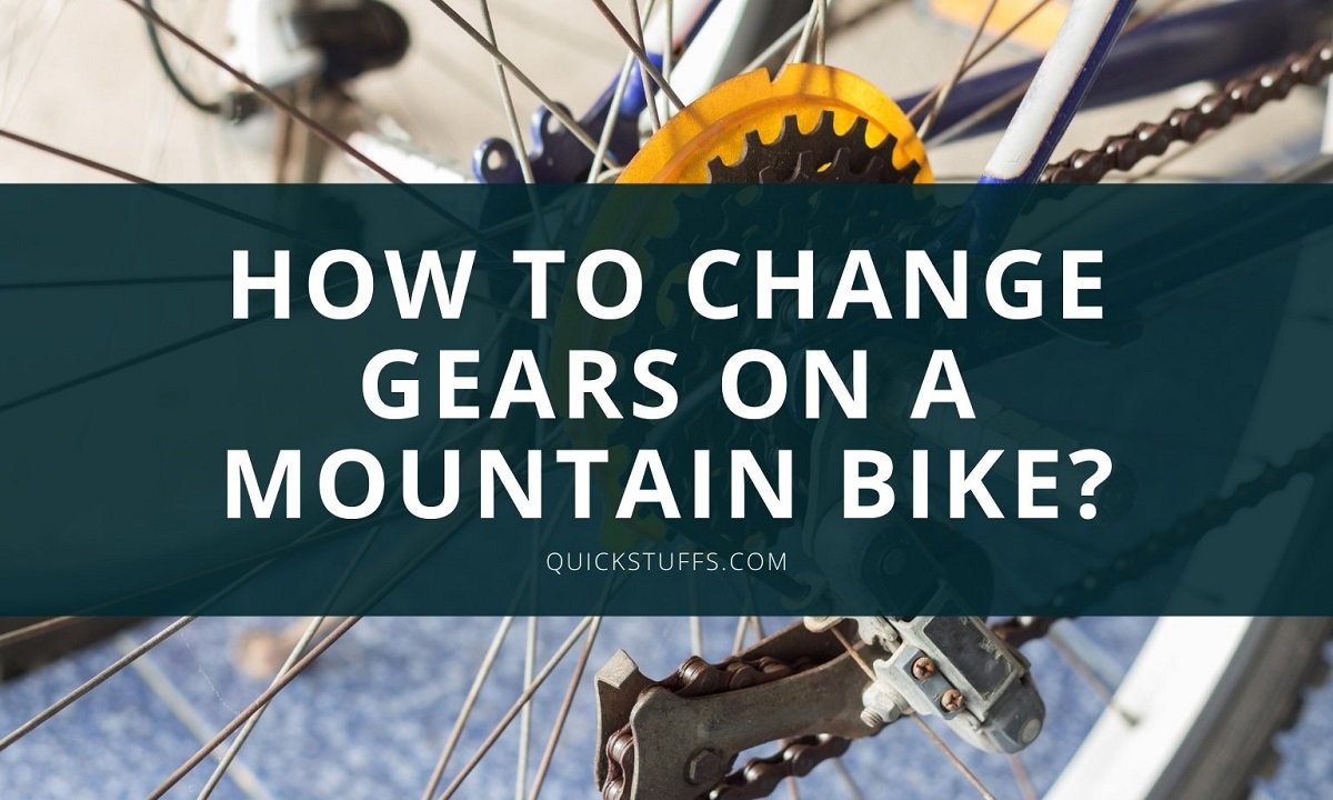 how to change the gears on a mountain bike